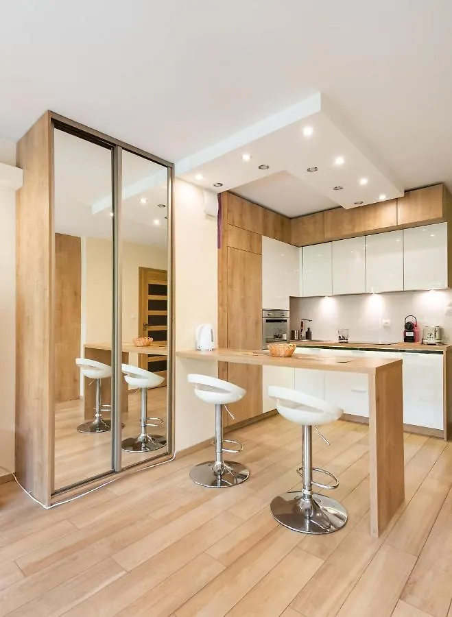 شقة Mokotow Orzycka Beige Studio وارسو بولندا